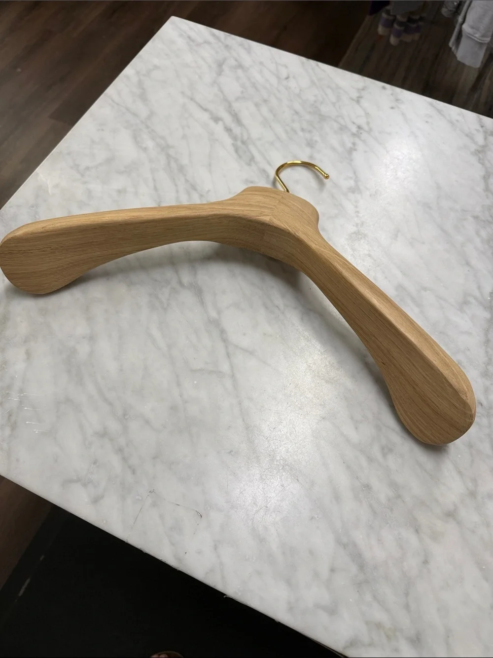 PRADA Large Wooden Hanger for Jacket Sports Coat or Blazer